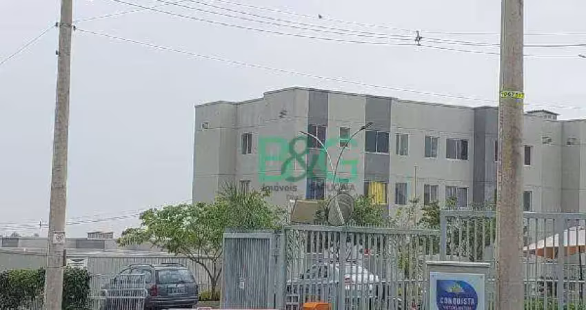 Apartamento com 2 dormitórios à venda, 41 m² por r$ 87.819,45 - jardim araújo - votorantim/sp