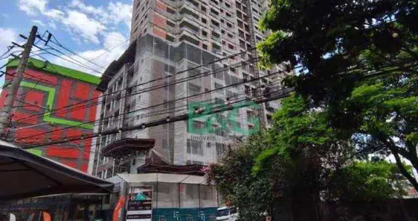 Apartamento com 1 dormitório à venda, 30 m² por r$ 606.000,00 - brooklin - são paulo/sp
