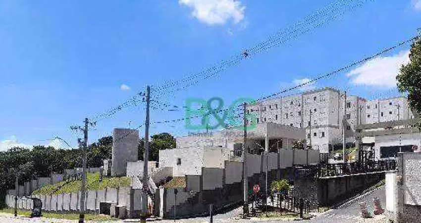Apartamento com 2 dormitórios à venda, 40 m² por r$ 110.400 - caixa d água - taubaté/sp