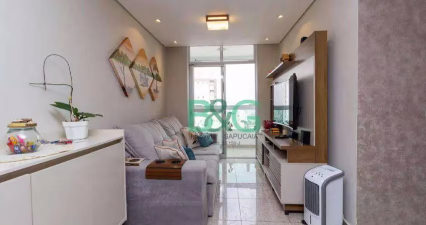 Apartamento à venda, 77 m² por r$ 689.000,00 - tatuapé - são paulo/sp