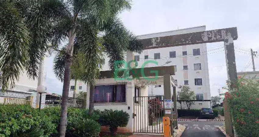 Apartamento com 2 dormitórios à venda, 44 m² por r$ 147.538 - parque roosevelt - bauru/sp