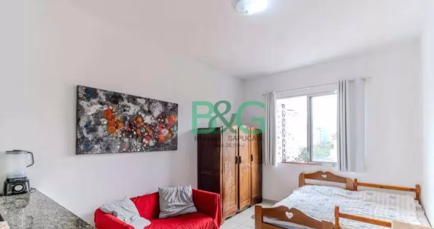 Studio com 1 dormitório à venda, 38 m² por r$ 199.000 - santa ifigênia - são paulo/sp