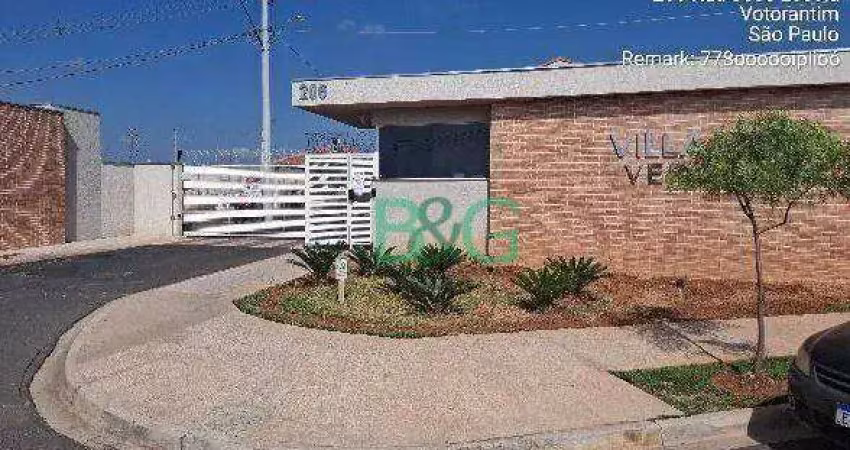 Apartamento com 2 dormitórios à venda, 51 m² por r$ 106.667,03 - villa bella de votorantim - votorantim/sp