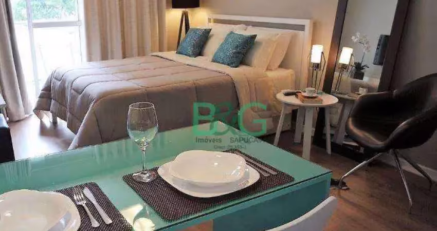 Studio com 1 dormitório à venda, 28 m² por r$ 350.000,00 - bela vista - são paulo/sp