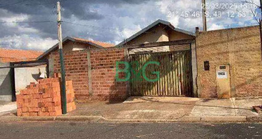 Casa com 2 dormitórios à venda, 43 m² por r$ 121.487,11 - jardim são bento - araraquara/sp