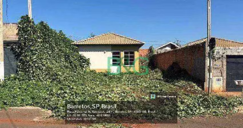 Casa à venda, 45 m² por r$ 131.382,53 - conjunto habitacional vida nova - barretos/sp