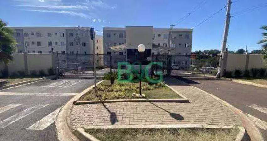 Apartamento à venda, 39 m² por r$ 103.959,47 - jardim country club - bauru/sp