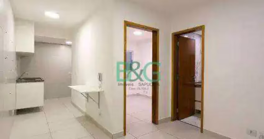 Apartamento à venda, 28 m² por r$ 216.000,00 - chácara califórnia - são paulo/sp