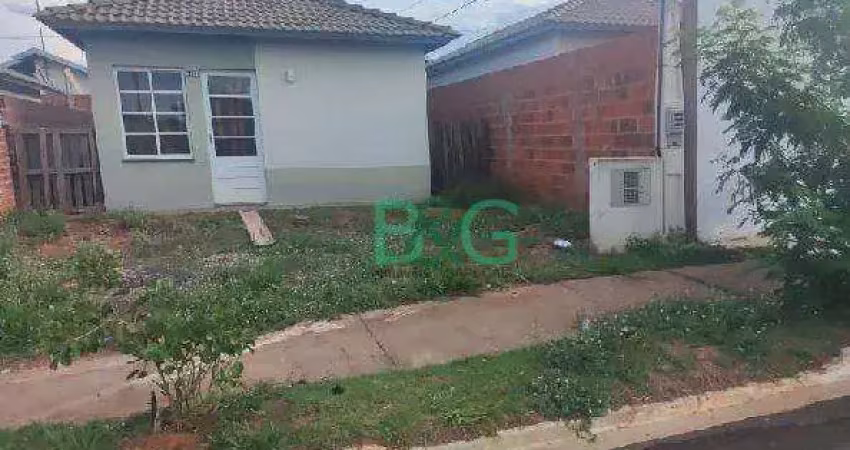 Casa com 2 dormitórios à venda, 45 m² por r$ 87.468,17 - vida nova bauru - bauru/sp