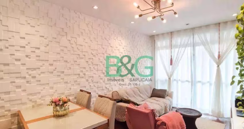 Apartamento com 2 dormitórios à venda, 58 m² por r$ 349.000 - vila gonçalves - são bernardo do campo/sp