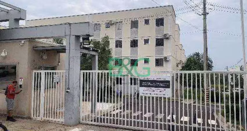 Apartamento à venda, 39 m² por r$ 87.819,45 - centro - birigüi/sp