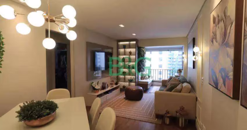 Apartamento com 3 dormitórios à venda, 80 m² por r$ 809.000 - tatuapé - são paulo/sp