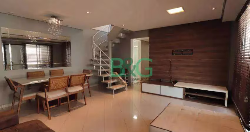 Apartamento garden com 2 dormitórios à venda, 165 m² por r$ 1.399.000 - tatuapé - são paulo/sp