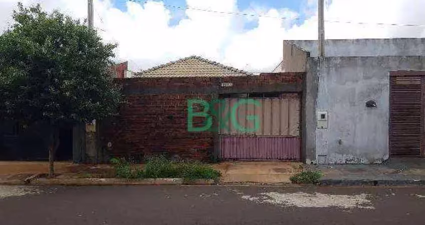 Casa com 2 dormitórios à venda, 43 m² por r$ 90.746 - parque dom pedro - birigüi/sp