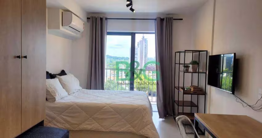 Apartamento, 27 m² - venda por r$ 580.000,00 ou aluguel por r$ 4.900,00/mês - vila olímpia - são paulo/sp