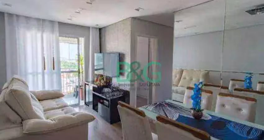 Apartamento com 3 dormitórios à venda, 67 m² por r$ 714.000,00 - vila carrão - são paulo/sp