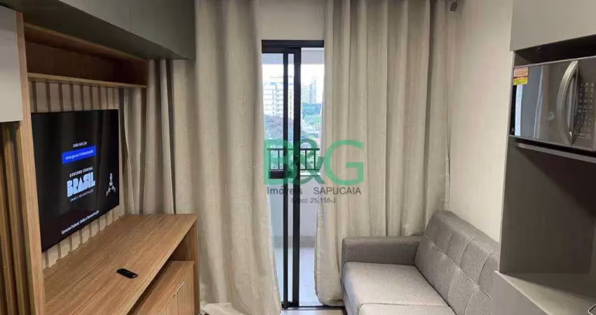 Studio com 1 dormitório para alugar, 30 m² por r$ 4.300,00/mês - indianópolis - são paulo/sp