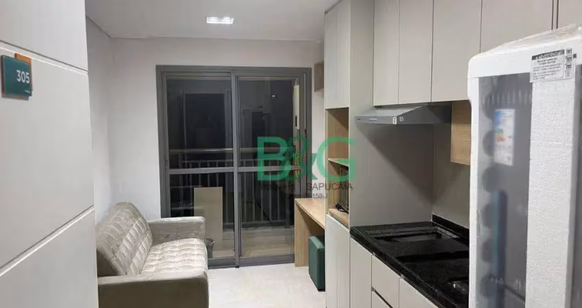 Studio com 1 dormitório para alugar, 30 m² por r$ 3.300,00/mês - jardim prudência - são paulo/sp
