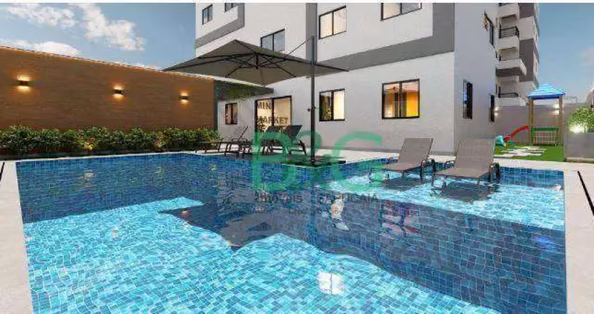 Apartamento com 1 dormitório à venda, 20 m² por r$ 200.871,00 - vila centenário - são paulo/sp