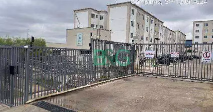 Apartamento à venda, 39 m² por r$ 126.141,31 - jardim do lago continuação - campinas/sp