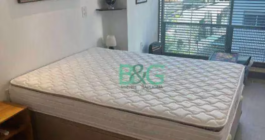 Studio, 21 m² - venda por r$ 600.000,00 ou aluguel por r$ 5.590,47/mês - itaim bibi - são paulo/sp