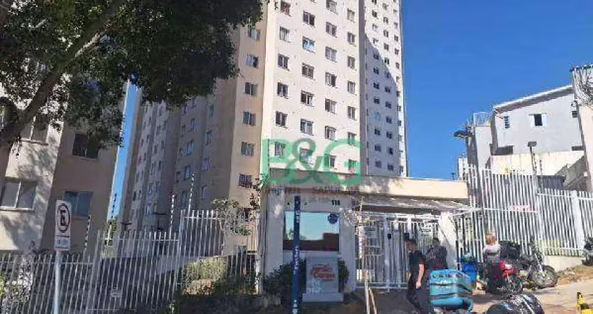Apartamento à venda, 32 m² por r$ 208.731,04 - fazenda aricanduva - são paulo/sp