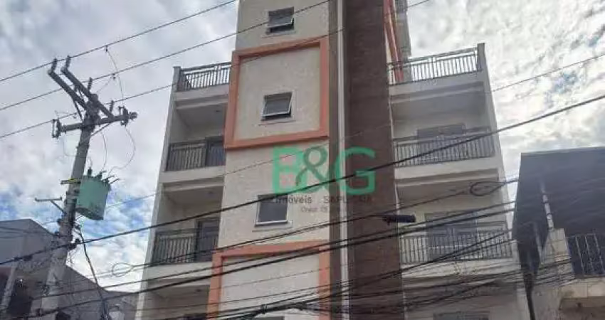 Apartamento com 2 dormitórios para alugar, 39 m² por r$ 2.190,00/mês - penha de frança - são paulo/sp