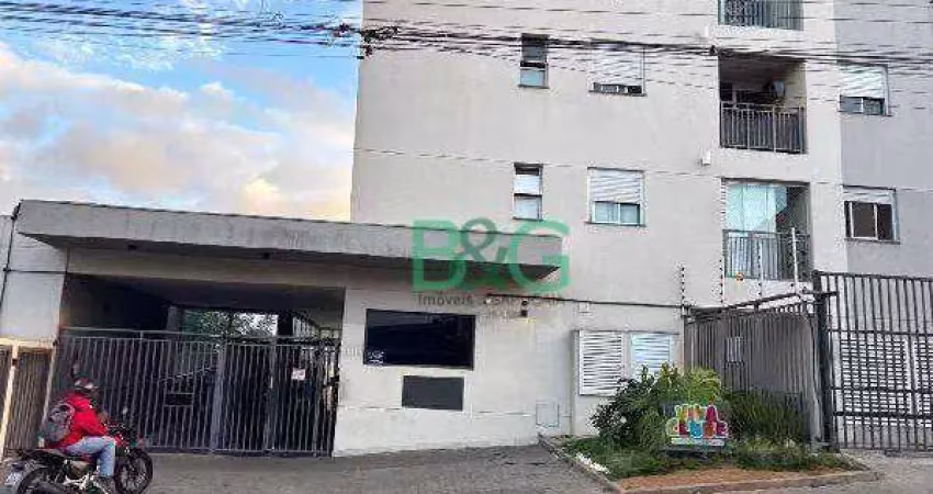 Apartamento à venda, 45 m² por r$ 227.401,36 - jardim santo estêvão - carapicuíba/sp