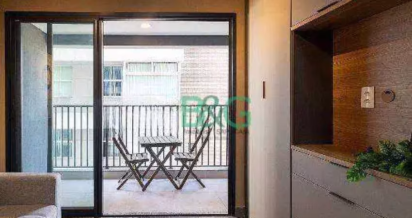 Apartamento com 1 dormitório à venda, 21 m² por r$ 425.000,00 - vila mariana - são paulo/sp