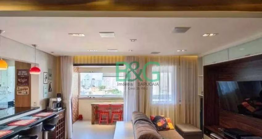 Apartamento com 2 dormitórios à venda, 88 m² por r$ 934.000 - cursino - são paulo/sp