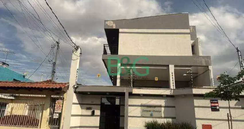 Apartamento com 2 dormitórios à venda, 30 m² por r$ 157.880 - parque paulistano - são paulo/sp