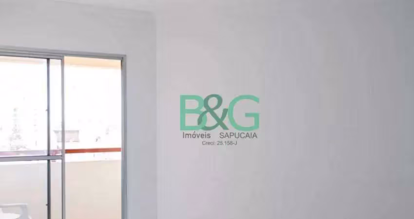 Apartamento com 2 dormitórios à venda, 65 m² por r$ 319.000 - jardim são roque - são paulo/sp