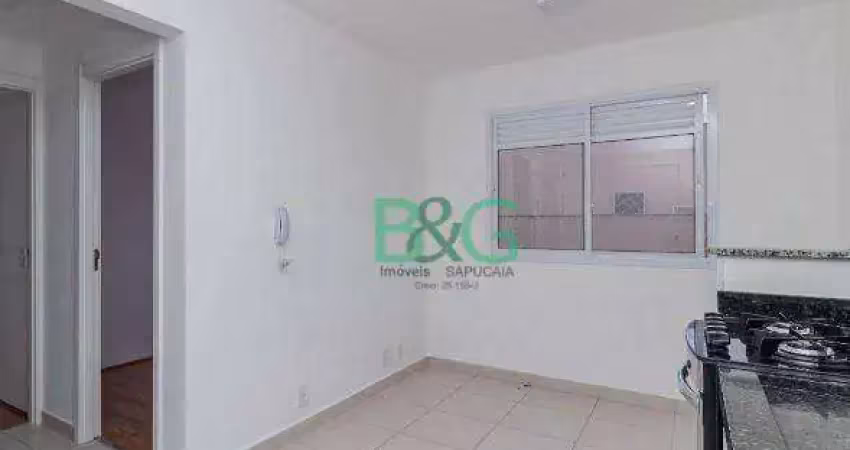 Apartamento com 2 dormitórios à venda, 38 m² por r$ 205.000,00 - josé bonifácio - são paulo/sp