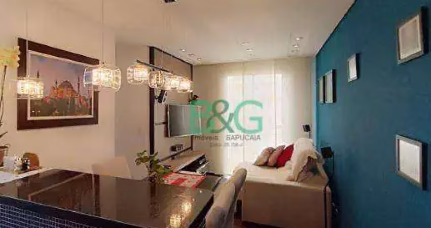 Apartamento com 2 dormitórios à venda, 45 m² por r$ 350.000,00 - ponte rasa - são paulo/sp