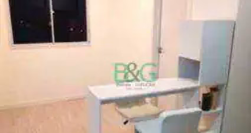 Apartamento com 2 dormitórios à venda, 35 m² por r$ 290.000,00 - jaguaré - são paulo/sp