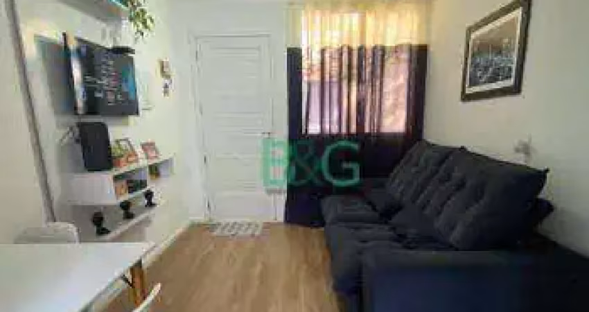 Apartamento com 2 dormitórios à venda, 38 m² por r$ 240.000,00 - jordanopolis - são paulo/sp