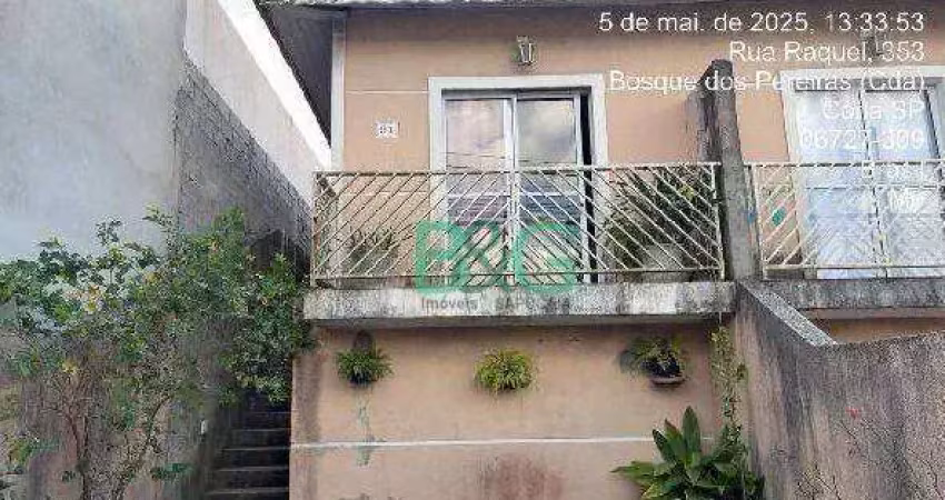 Casa com 2 dormitórios à venda, 59 m² por r$ 410.886 - aguassai (caucaia do alto) - cotia/sp