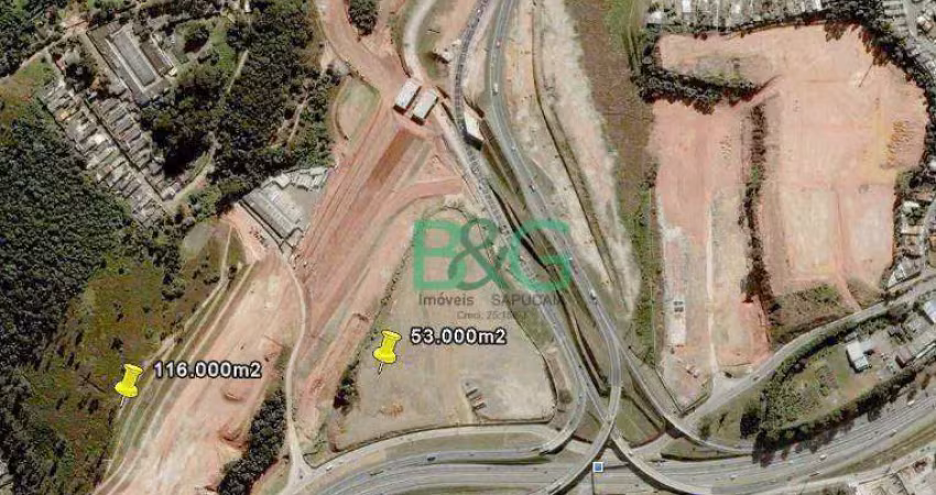 Terreno, 10500 m² - venda por r$ 8.925.000,00 ou aluguel por r$ 52.500,00/mês - jardim vista alegre - embu das artes/sp