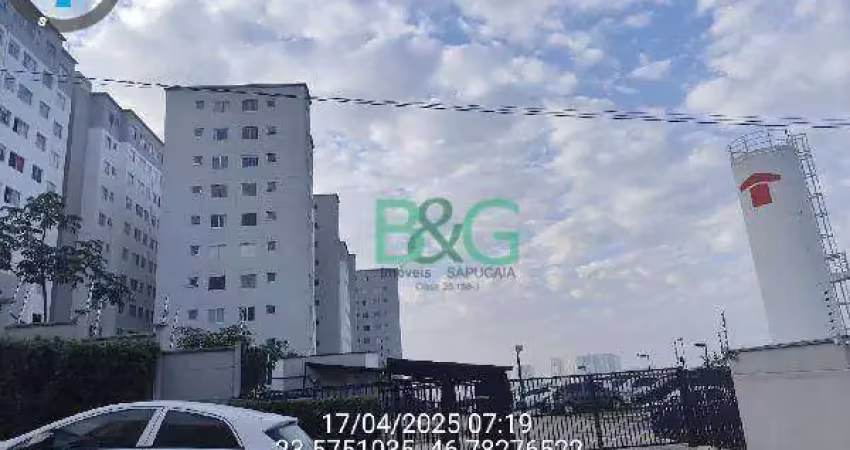 Apartamento com 2 dormitórios à venda, 40 m² por r$ 238.084 - jardim do lago - são paulo/sp