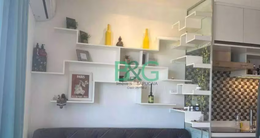 Apartamento com 1 dormitório à venda, 30 m² por r$ 529.000 - perdizes - são paulo/sp