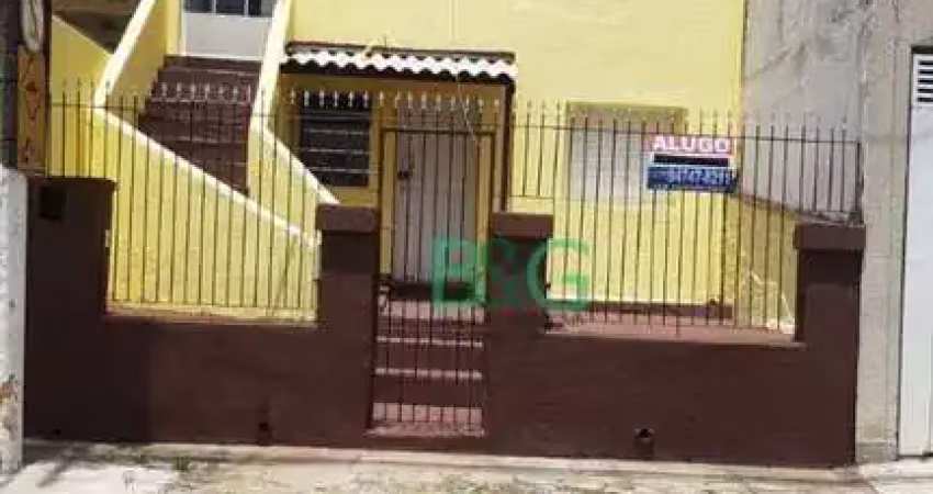 Casa com 1 dormitório para alugar, 120 m² por r$ 2.500/mês - vila prudente - são paulo/sp