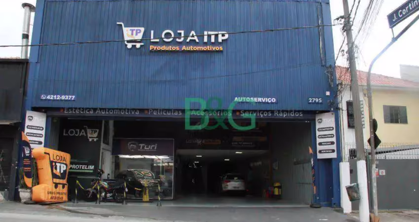 Prédio à venda, 2385 m² por r$ 12.000.000,00 - ipiranga - são paulo/sp