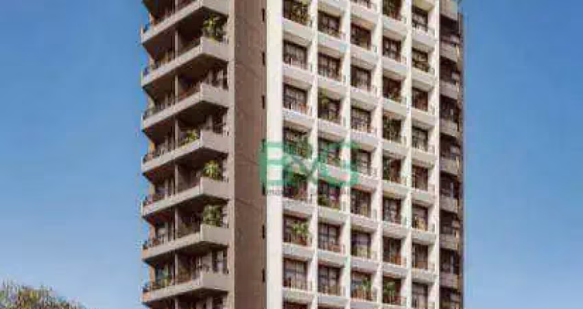 Apartamento com 1 dormitório à venda, 29 m² por r$ 593.010 - saúde - são paulo/sp