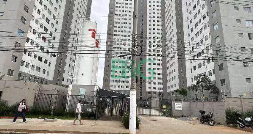 Apartamento com 2 dormitórios à venda, 43 m² por r$ 131.946 - guaianazes - são paulo/sp