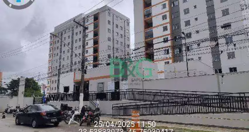 Apartamento com 2 dormitórios à venda, 34 m² por r$ 204.580 - jaguaré - são paulo/sp
