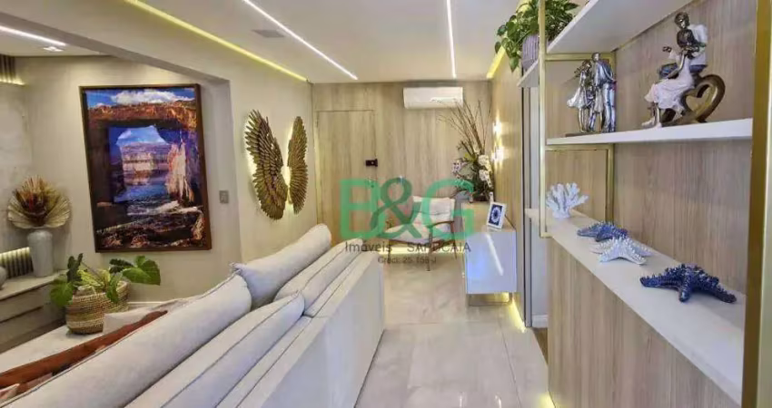 Apartamento com 3 dormitórios à venda, 88 m² por r$ 1.300.000,00 - vila albertina - são paulo/sp