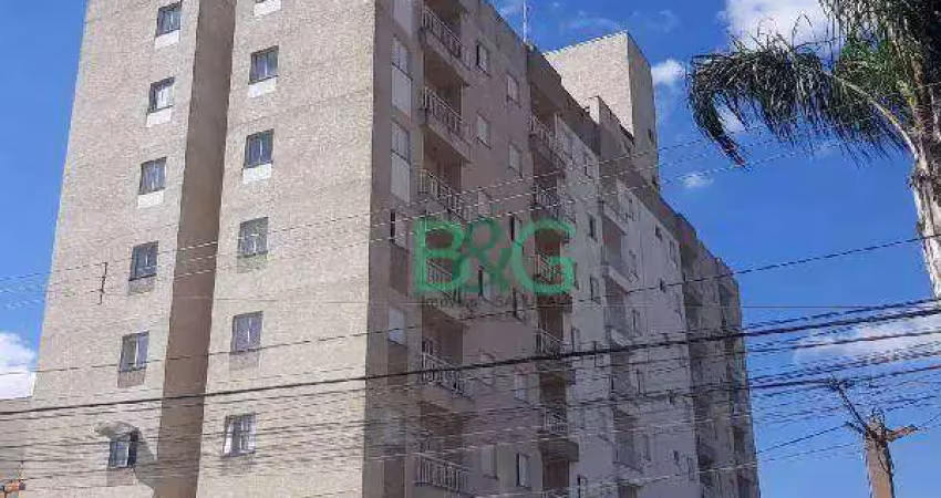Apartamento com 2 dormitórios à venda, 37 m² por r$ 153.404 - vila carmosina - são paulo/sp