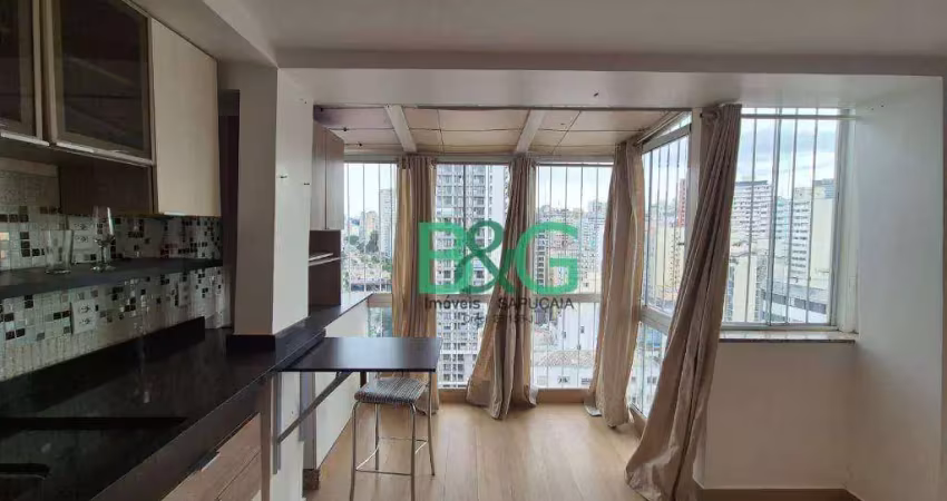 Studio com 2 dormitórios, 41 m² - venda por r$ 468.000,00 ou aluguel por r$ 3.460,00/mês - vila buarque - são paulo/sp