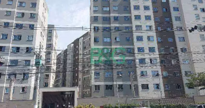 Apartamento com 2 dormitórios à venda, 33 m² por r$ 142.580 - guaianazes - são paulo/sp