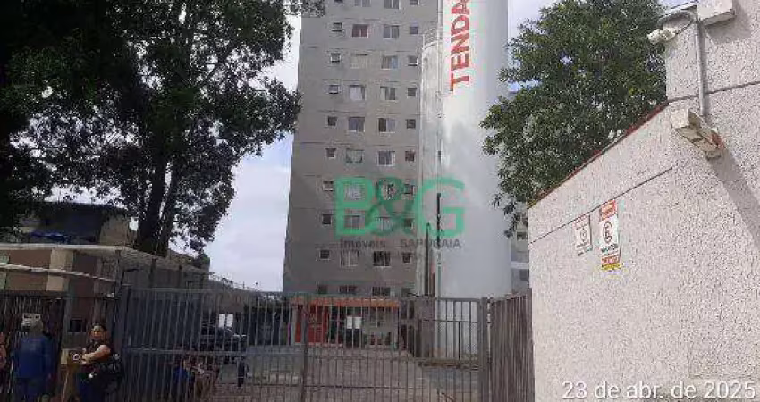 Apartamento com 2 dormitórios à venda, 41 m² por r$ 160.061 - colônia - são paulo/sp